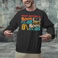 What Happens In Book Club Stays In Book Club Retro Unisex Sweatshirt