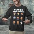 I Can Do Hard Things Children's Book Characters Unisex Sweatshirt
