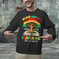 Honoring Past Inspiring Future History Month Book Tree Unisex Sweatshirt Honoring Past Inspiring Future History Month Book Tree Unisex Sweatshirt