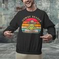 Howdy Reader Frog Reading Book Vintage Unisex Sweatshirt