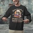 Introverted But Willing To Discuss Books Cozy Aesthetic Unisex Sweatshirt Introverted But Willing To Discuss Books Cozy Aesthetic Unisex Sweatshirt