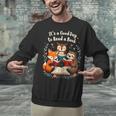 Its A Good Day To Read Book Cute Fox Sloth Owl Novel Reading Unisex Sweatshirt Its A Good Day To Read Book Cute Fox Sloth Owl Novel Reading Unisex Sweatshirt