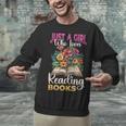 Just A Girl Who Loves Reading Books Unisex Sweatshirt
