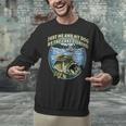 Just Let Me And My Dog By Lake Fishing Introvert Lifestyle Unisex Sweatshirt