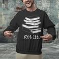 Let's Get Lit Books Unisex Sweatshirt
