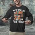 Librarian Reading Books Lover Library Unisex Sweatshirt