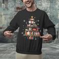 Library Books Christmas Tree Teacher Xmas Snowflake Unisex Sweatshirt Library Books Christmas Tree Teacher Xmas Snowflake Unisex Sweatshirt