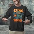 Lifting To Hold More Books Weightlifting Workout Bookish Unisex Sweatshirt
