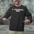 I Love Heart Fictional Men Simple Cute Reading Books Unisex Sweatshirt I Love Heart Fictional Men Simple Cute Reading Books Unisex Sweatshirt