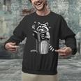 I Love Trashy Book Club Raccoon No Shelf Control Weirdcore Unisex Sweatshirt