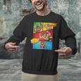 Lucha Libre Comic Book Mexican Wrestling Cartoon Wrestler Unisex Sweatshirt