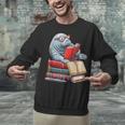Manatee Reading Books Matching Bookworm Readers Librarian Unisex Sweatshirt
