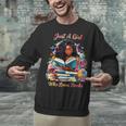 Melanin Book Month Honoring Past Inspiring Pride Unisex Sweatshirt