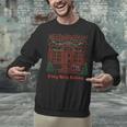 A Very Merry Bookmas Cozy Christmas Bookstore Holiday Cute Unisex Sweatshirt
