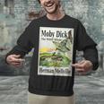 Moby Dick Book Cover Illustration Unisex Sweatshirt Moby Dick Book Cover Illustration Unisex Sweatshirt