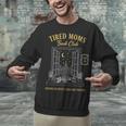 Mom Book Club Tired Moms Book Club Running On Coffee Cha0 Unisex Sweatshirt