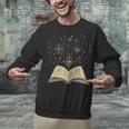 Mystic Astral Lunar Celestial Witch Spell Book Unisex Sweatshirt