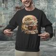 Nerdy Bearded Dragon Glasses Book Reading Unisex Sweatshirt Nerdy Bearded Dragon Glasses Book Reading Unisex Sweatshirt