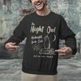 Night Owl Book Club Bookish Book Lover Tee Unisex Sweatshirt