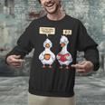 How Many Nights Reading Goose Book Lover Reader Unisex Sweatshirt How Many Nights Reading Goose Book Lover Reader Unisex Sweatshirt