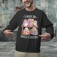 I Have No Shelf Control Ghost Reading Books Pun Unisex Sweatshirt I Have No Shelf Control Ghost Reading Books Pun Unisex Sweatshirt