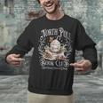 North Pole Book Club Hot Cocoa Served Daily Unisex Sweatshirt North Pole Book Club Hot Cocoa Served Daily Unisex Sweatshirt
