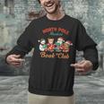 North Pole Readers Book Club Reading Book Christmas Unisex Sweatshirt North Pole Readers Book Club Reading Book Christmas Unisex Sweatshirt