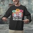 Nothing Beats Reading Rock Paper Scissors Books Lover Unisex Sweatshirt