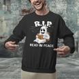 October Reading And Library Awareness Books And Boos Unisex Sweatshirt