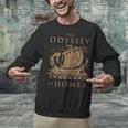 Odisea Soulz Iliad Odyssey Homer Ancient Greek History Book Odyssey Small Unisex Sweatshirt