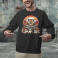 Owl Reading Books Book Library Bookworm Unisex Sweatshirt