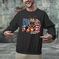 Patriotic German Shepherd Books Baseball USA Flag Vintage Unisex Sweatshirt Patriotic German Shepherd Books Baseball USA Flag Vintage Unisex Sweatshirt