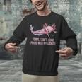 I Have Plans With My Axolotl Salamander Introvert Unisex Sweatshirt
