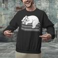 Polar Bear Reading Book Pajama Sleep Unisex Sweatshirt Polar Bear Reading Book Pajama Sleep Unisex Sweatshirt