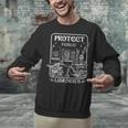 Protect Public Libraries Support Local Librarian Book Lover Unisex Sweatshirt