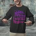 Quietly Thriving In Fictional Realms Book Lovers Unisex Sweatshirt
