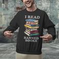I Read Banned Books Bookworm Unisex Sweatshirt