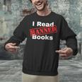 I Read Banned Books Censored Red Stamp Reading Librarian Unisex Sweatshirt I Read Banned Books Censored Red Stamp Reading Librarian Unisex Sweatshirt