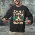 Read More Books Camping Outdoors Travel Campfire Smores Unisex Sweatshirt