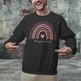 Read Your Heart Out Rainbow Teacher Reading Books Lover Unisex Sweatshirt