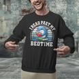 I Read Past My Bedtime Reading Dolphin Book Lover Unisex Sweatshirt