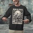 Read In Peace Skeleton Book Lover Bookworm Book Unisex Sweatshirt Read In Peace Skeleton Book Lover Bookworm Book Unisex Sweatshirt