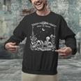 Read In Peace Skeleton Reading Book Halloween Bookish Unisex Sweatshirt