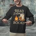 Read S'More Books Campfire Reading Book Lovers Camper Unisex Sweatshirt