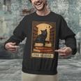 The Reader Cat Book Reading Halloween Tarot Card Unisex Sweatshirt The Reader Cat Book Reading Halloween Tarot Card Unisex Sweatshirt