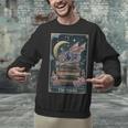 The Reader Tarot Card Book Dragon Romantasy Fantasy Bookish Unisex Sweatshirt