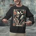 The Reader Tarot Card Skeleton Reading Book Bookworm Bookish Unisex Sweatshirt The Reader Tarot Card Skeleton Reading Book Bookworm Bookish Unisex Sweatshirt