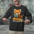 Reading Book Lover Red Panda Read Books Be Kind Stays Weird Unisex Sweatshirt Reading Book Lover Red Panda Read Books Be Kind Stays Weird Unisex Sweatshirt
