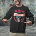 Reading Is My Favorite Sport Book Lover Keepsake For Women Unisex Sweatshirt Reading Is My Favorite Sport Book Lover Keepsake For Women Unisex Sweatshirt