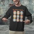 Reading Is My Jam Cute Jelly Jars Book Genres Unisex Sweatshirt